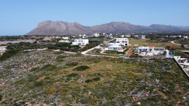 Tersanas Chania Kreta, Tersanas Chania: Grosses Grundstück, direkt am Meer mit spektakulärer Aussicht zu verkaufen Grundstück kaufen